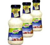 Sauce im Test: Knoblauch Sauce von Knorr, Testberichte.de-Note: 1.6 Gut