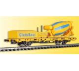 Modelleisenbahn im Test: Niederbordwagen mit Betonmischer Funktionsmodell für Zweileitersysteme von Viessmann Modellspielwaren, Testberichte.de-Note: 1.0 Sehr gut