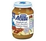 Spaghetti mit cremiger Zucchini-Tomaten-Sauce