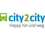 Reiseunternehmen im Test: Fernbusunternehmen von city2city, Testberichte.de-Note: 2.1 Gut