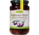 Oliven im Test: Kalamata Oliven (in nativem Olivenöl extra) von Rapunzel, Testberichte.de-Note: 1.9 Gut