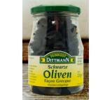 Oliven im Test: Schwarze Oliven Facon Grecque mit Stein, trocken eingelegt von Feinkost Dittmann, Testberichte.de-Note: 2.9 Befriedigend