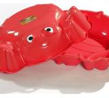 Sand- und Wassermuschel Beach Bee, rot