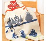 Krabbeldecke im Test: Reny Bio-Baumwoll-Wendedecke Familie Vogel, natur- bunt von Richter Textilien, Testberichte.de-Note: 1.0 Sehr gut