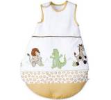 Schlafsack Safari-Tiere, weiß/ beige