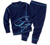 Kinder-Schlafanzug Tiere, marine