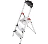 Leiter im Test: XXL Alu-Sicherheits-Haushaltsleiter mit Multifunktions-Schale von Hailo, Testberichte.de-Note: 1.3 Sehr gut