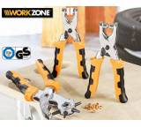 Zange im Test: Loch- und Nietenzangen von Aldi Süd / Workzone, Testberichte.de-Note: ohne Endnote