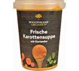 Frische Karottensuppe mit Koriander
