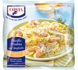 Pacific Prawns auf Spaghetti Weißwein-Kräuter