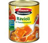 Nudelgericht im Test: Ravioli in Tomatensauce von Sonnen Bassermann, Testberichte.de-Note: 3.0 Befriedigend