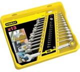 Werkzeug-Set im Test: FatMax Chrome Gabel-Ringmaulschlüssel-Set, 13-teilig (4-94-648) von Stanley, Testberichte.de-Note: 1.4 Sehr gut