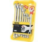 Werkzeug-Set im Test: Ring-Maulschlüssel mit Knarrenfunktion, 8-teilig (4-95-660) von Stanley, Testberichte.de-Note: ohne Endnote