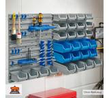 Werkzeugkoffer im Test: Ordnungs- und Aufbewahrungs-Set (43-teilig) von Aldi Nord / Top Craft, Testberichte.de-Note: ohne Endnote