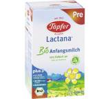 Lactana Bio Anfangsmilch Pre