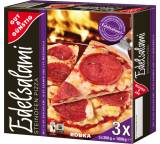 Pizza im Test: Steinofenpizza Edelsalami von Edeka / Gut & Günstig, Testberichte.de-Note: 2.5 Gut