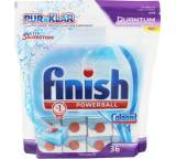 Geschirrspülmittel im Test: Finish Powerball Pur & Klar Quantum von Calgonit, Testberichte.de-Note: 4.0 Ausreichend