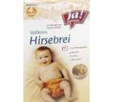 Babynahrung im Test: Vollkorn Hirsebrei von Ja! Natürlich, Testberichte.de-Note: 1.0 Sehr gut
