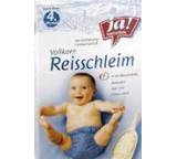 Babynahrung im Test: Vollkorn Reisschleim von Ja! Natürlich, Testberichte.de-Note: 1.0 Sehr gut