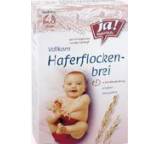 Babynahrung im Test: Vollkorn Haferflockenbrei von Ja! Natürlich, Testberichte.de-Note: 5.0 Mangelhaft