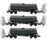 Modelleisenbahn im Test: Arnold 3-teiliges Set aus isolierten Kesselwagen, Bauart Zaes der DR, Ausführung als Ölwagen von Hornby, Testberichte.de-Note: 1.0 Sehr gut