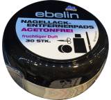 Nagellackentferner im Test: Nagellackentfernerpads acetonfrei von dm / ebelin, Testberichte.de-Note: 3.0 Befriedigend