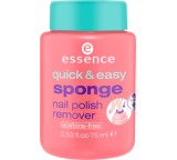 Nagellackentferner im Test: quick & easy sponge nail polish remover acetone free von Essence, Testberichte.de-Note: 3.4 Befriedigend