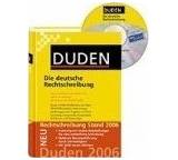 Lernprogramm im Test: Die deutsche Rechtschreibung - Buch plus CD von Duden Verlag, Testberichte.de-Note: ohne Endnote
