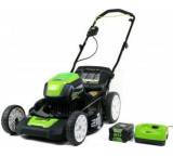 Rasenmäher im Test: 80-V-Mäher 2501407 GL von Greenworks, Testberichte.de-Note: 1.3 Sehr gut