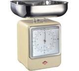 Küchenwaage im Test: Retro Waage mit Uhr 322204 von Wesco, Testberichte.de-Note: 2.0 Gut