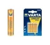 Batterie im Test: Longlife Extra (AAA) von Varta, Testberichte.de-Note: 2.5 Gut