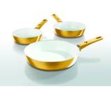 Pfanne im Test: bratmaxx Keramik-Hochrandpfannen 3er-Set von Maxxworld, Testberichte.de-Note: 2.1 Gut