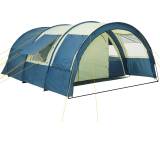 Zelt im Test: Tunnelzelt mit 2 Schlafkabinen (4 Personen, 5000 mm WS) von CampFeuer, Testberichte.de-Note: 1.8 Gut