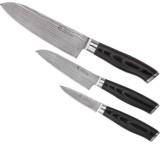 Küchenmesser im Test: 3er Damastmesser Set Wakoli Mikata von Oleio, Testberichte.de-Note: 1.4 Sehr gut