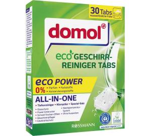 Rossmann / Domol Eco Geschirr-Reiniger Tabs