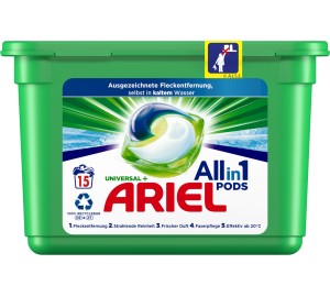 Ariel All-in-1 Pods Universal+