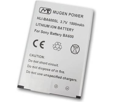 Produktbild Mugen Power 1500mAh Extended Battery for Sony Xperia U ST25i