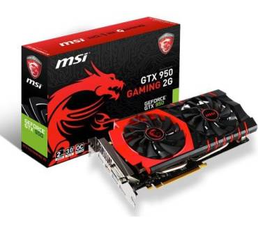 Produktbild MSI GeForce GTX 950 Gaming 2G