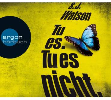 Produktbild S. J. Watson Tu es. Tu es nicht.