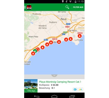 Produktbild eurocampings.net ACSI Campingplätze Europa