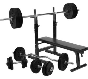 Produktbild Gorilla Sports Hantelbank (Art.-Nr. 10000299)