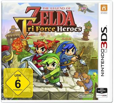 Produktbild The Legend of Zelda: TriForce Heroes (für 3DS)