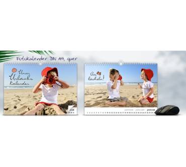 Produktbild Fotobuch.de Kalender DIN A4 quer