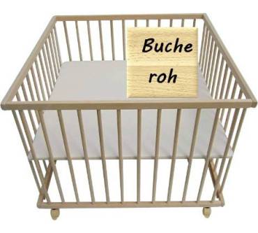 Produktbild Sämann Kindermöbel Laufgitter unbehandelt 100x100 (HL-LU100)