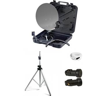 Produktbild PremiumX Camping-Balkon-Koffer (PX35 + LNB PXSI-01 + Halterung + Stativ)