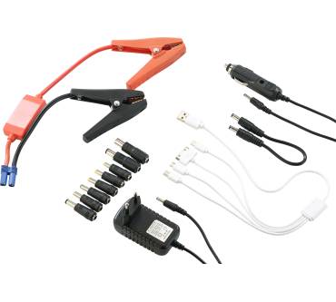 Produktbild Revolt 5in1 Notebook-Powerbank mit Kfz-Starthilfe (12.000 mAh)