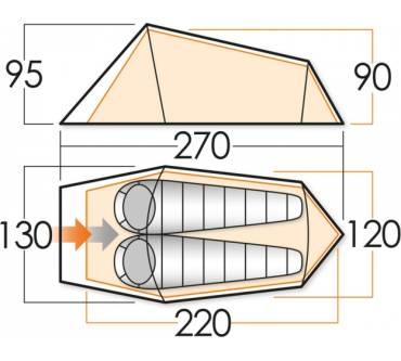 Produktbild Vango Helix 200