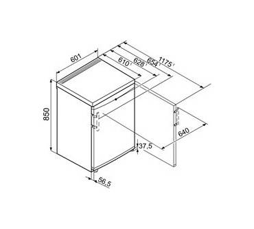 Produktbild Liebherr TP 1720 Comfort