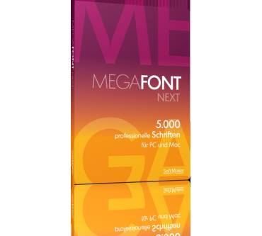 Produktbild Softmaker MegaFont Next