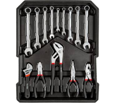 Produktbild TecTake Trolley-Werkzeugkoffer 416-tlg.